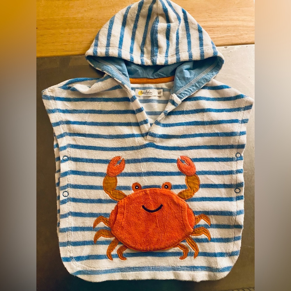 Baby Boden 3-6m Terry cover all